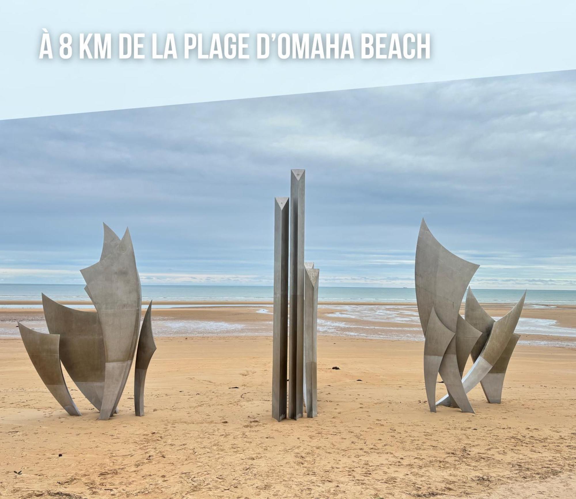 La Fromagerie Maison Lumineuse Et Spacieuse Beau Sejour 5 Ch 2 Wc 1 Sdb Grand Jardin Clos 5Mn A Pied Commerces 10 Mn Plage Omaha Beach Proche Plages Du Debarquement Trevieres Екстер'єр фото